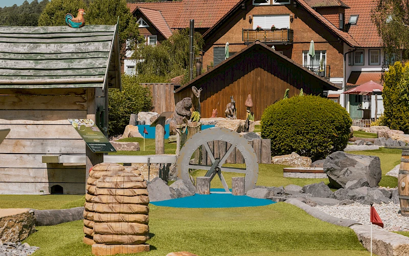 Golf Erlebniswelt im Landgasthof Hessenmühle