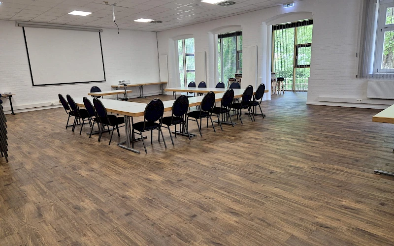 Blick in den Seminarraum Altefeld im Boutique Hotel Badehof