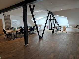 Blick in den Seminarraum Bonifatius im Boutique Hotel Badehof