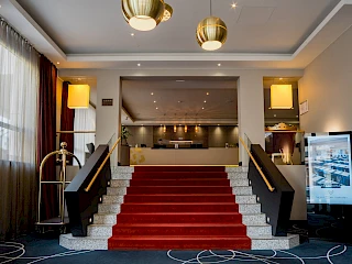 Rezeption des Hotels Fulda Mitte