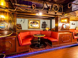 Blick in die Schiffsbar im Wunderland Kalkar