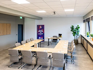 Blick in einen Seminarraum im Wunderland Kalkar